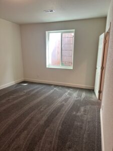 Basement finishing, drywall, texture, trim, painting and carpet installation near Broomfield, CO