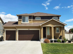 Completed Stucco home near Denver, CO