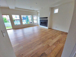Engineered hardwood flooring, and windows & door installation